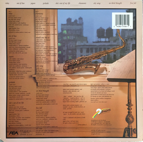 Michael Pedicin, Jr : City Song (LP, Album)