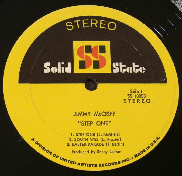 Jimmy McGriff Organ And Blues Band : Step 1 (LP, Album)
