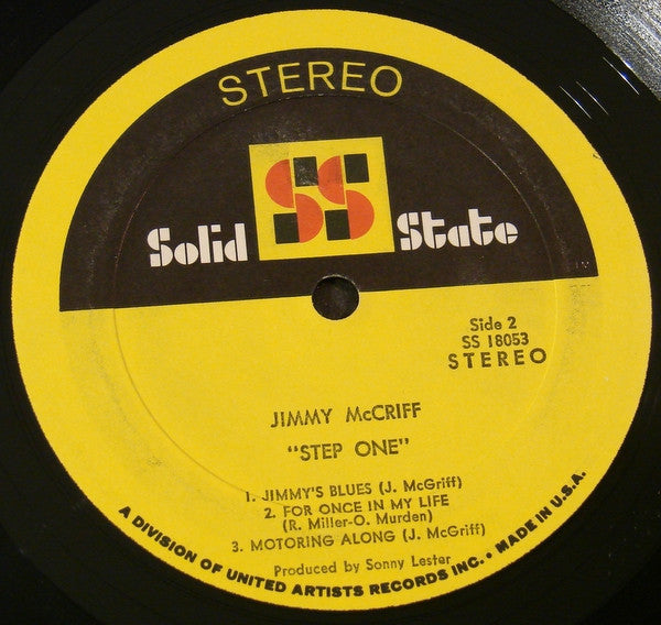 Jimmy McGriff Organ And Blues Band : Step 1 (LP, Album)