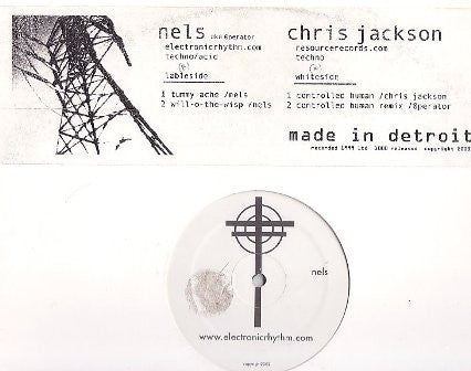 Nels (6) / Chris Jackson : Tummy Ache / Controlled Human (12")