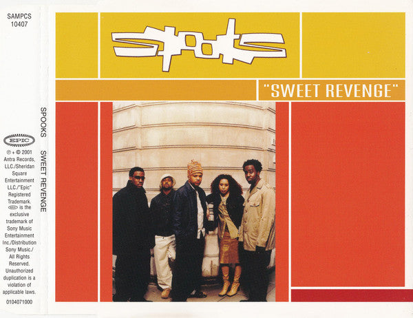 Spooks : Sweet Revenge (CD, Single, Promo)