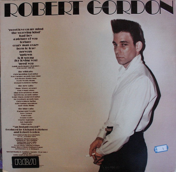 Robert Gordon (2) : Bad Boy (LP, Album)