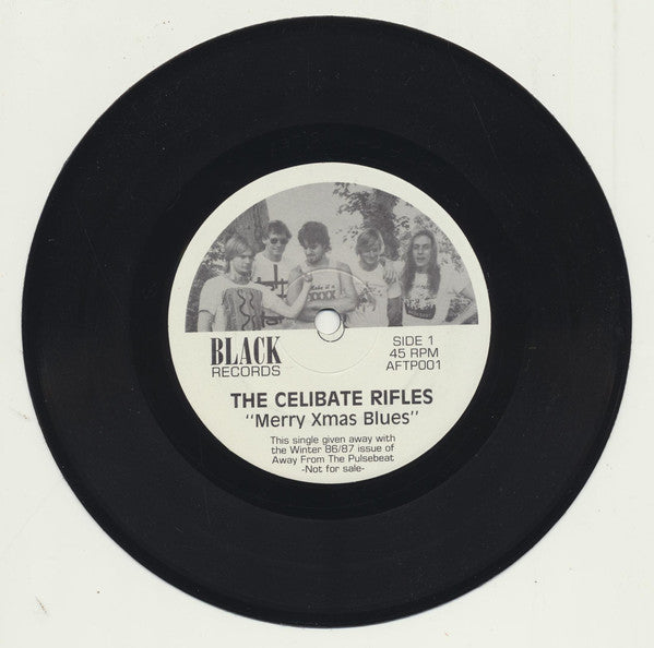 The Saqqara Dogs* / The Celibate Rifles : Splatterdance / Merry Xmas Blues (7", Single, Ltd, Promo)