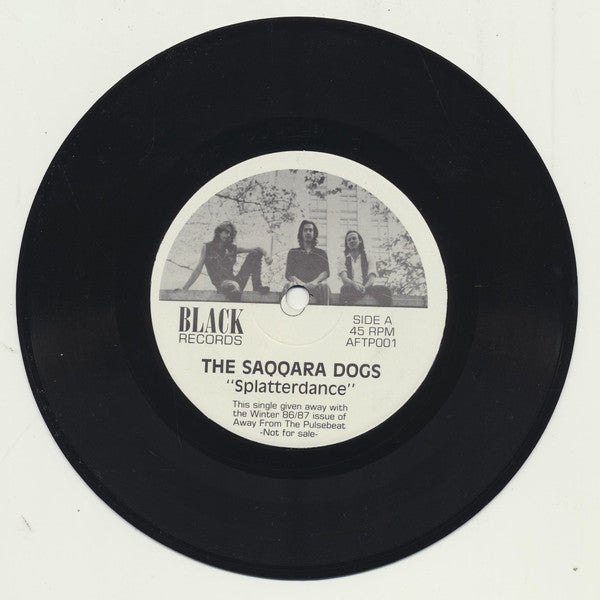The Saqqara Dogs* / The Celibate Rifles : Splatterdance / Merry Xmas Blues (7", Single, Ltd, Promo)