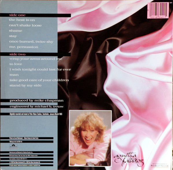 Agnetha Fältskog : Wrap Your Arms Around Me (LP, Album)