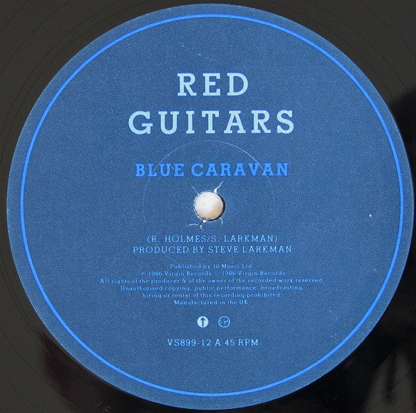 Red Guitars : Blue Caravan (12")