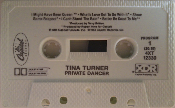 Tina Turner : Private Dancer (Cass, Album, Win)