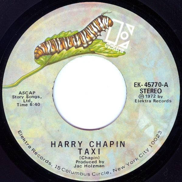 Harry Chapin : Taxi (7", Single, Spe)