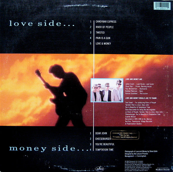 Love And Money : All You Need Is... (LP, Album, Promo)