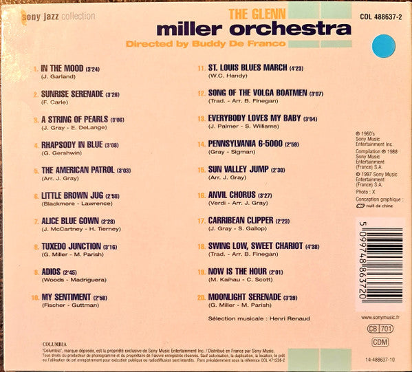 The Glenn Miller Orchestra : Sony Jazz Collection (CD, Comp)