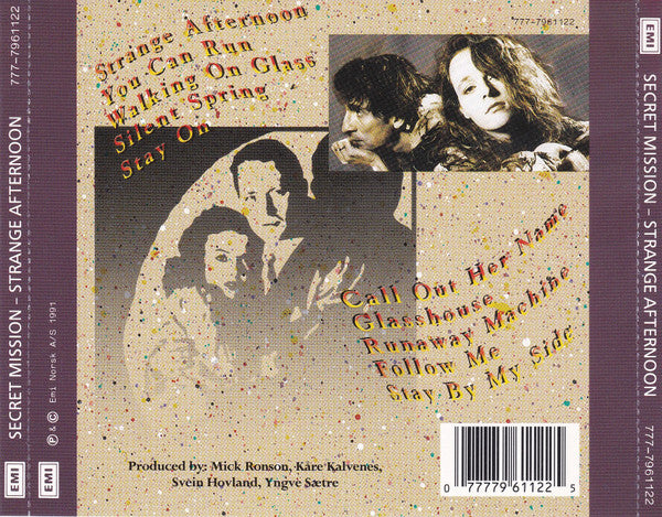 Secret Mission (2) : Strange Afternoon (CD, Album)