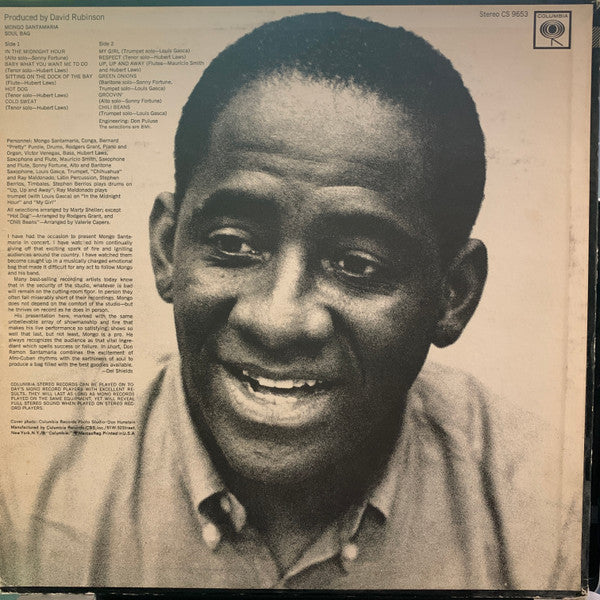Mongo Santamaria : Soul Bag (LP, Album)