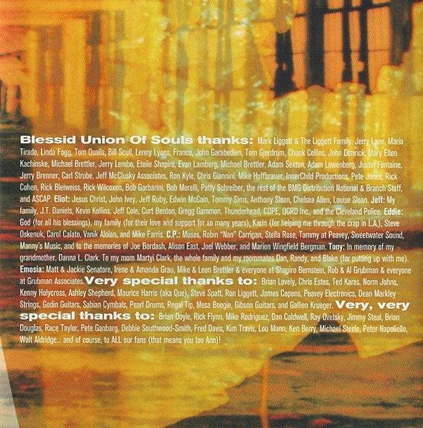 Blessid Union Of Souls : Walking Off The Buzz (CD, Album, Cin)