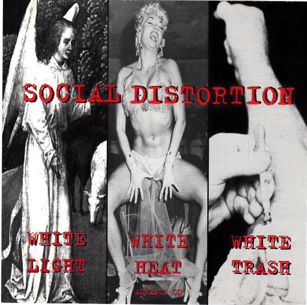 Social Distortion : White Light White Heat White Trash Advance CD (CD, Advance, Album, Promo)