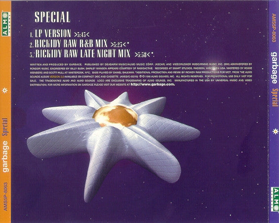 Garbage : Special (CD, Single, Promo)