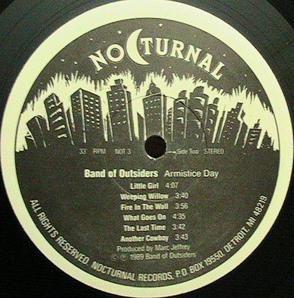 Band Of Outsiders : Armistice Day (LP, Album)