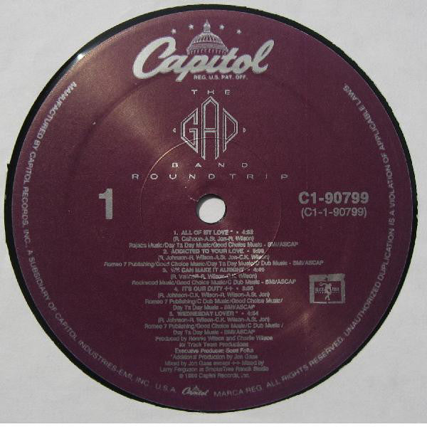 The Gap Band : Round Trip (LP, Album)