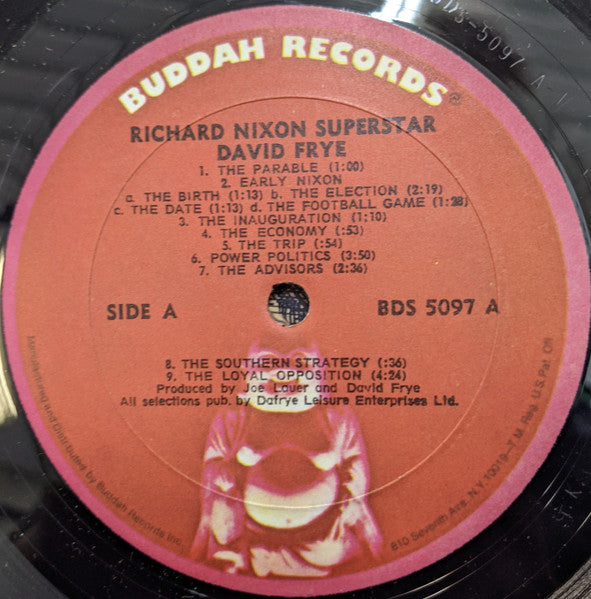 David Frye : Richard Nixon Superstar (LP, Album)