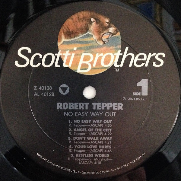 Robert Tepper : No Easy Way Out (LP, Album)
