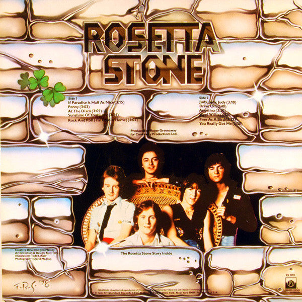 Rosetta Stone (2) : Rosetta Stone (LP, Album)