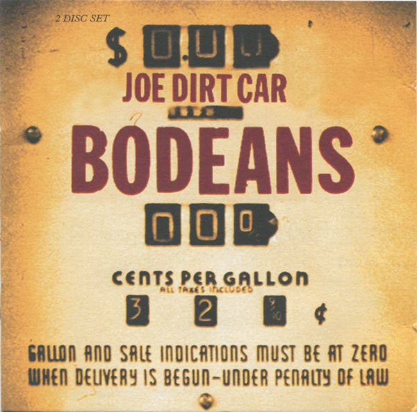 BoDeans : Joe Dirt Car (2xCD, Album)