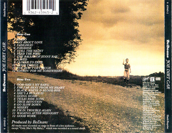 BoDeans : Joe Dirt Car (2xCD, Album)