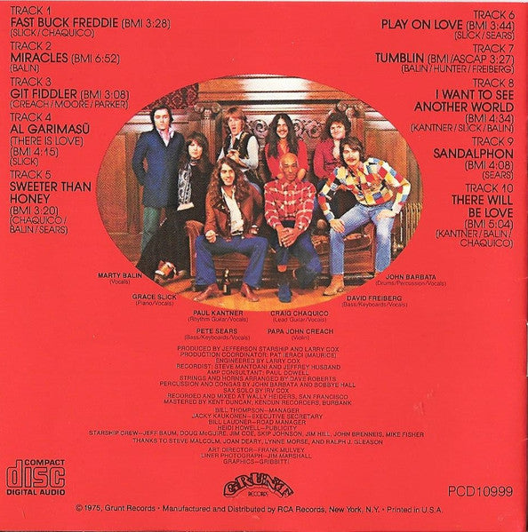 Jefferson Starship : Red Octopus (CD, Album, RE)