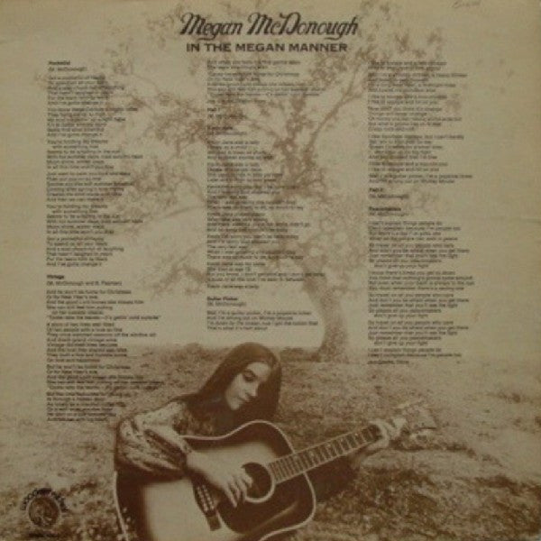 Megan McDonough : In The Megan Manner (LP, Album, Roc)
