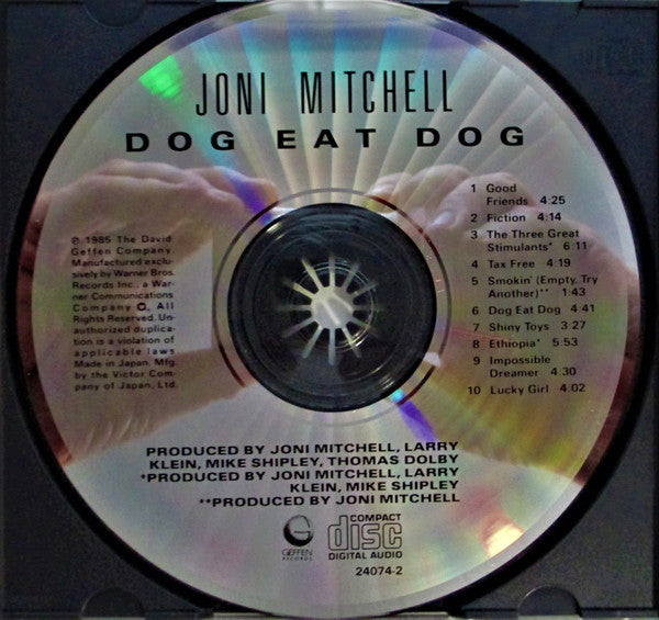 Joni Mitchell : Dog Eat Dog (CD, Album)