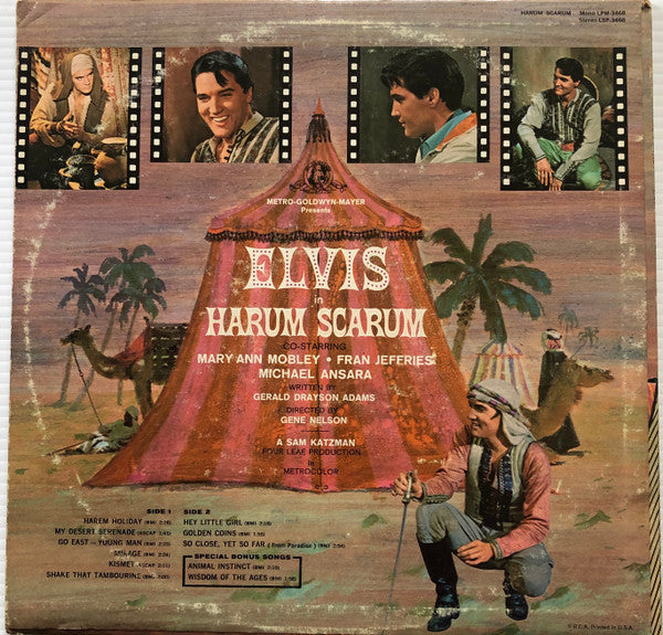 Elvis Presley : Harum Scarum (LP, Album, Roc)