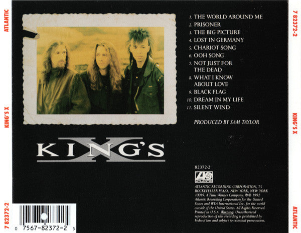 King's X : King's X (CD, Album)