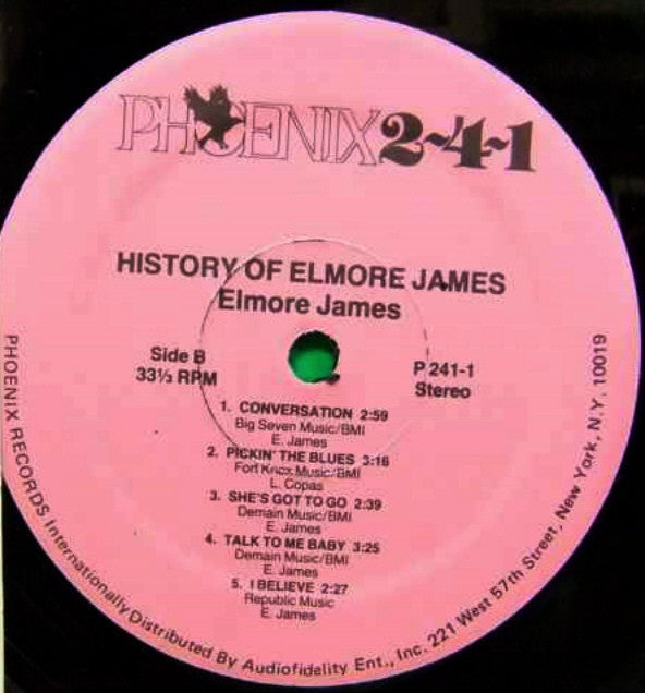 Elmore James : History Of Elmore James (2xLP, Comp)