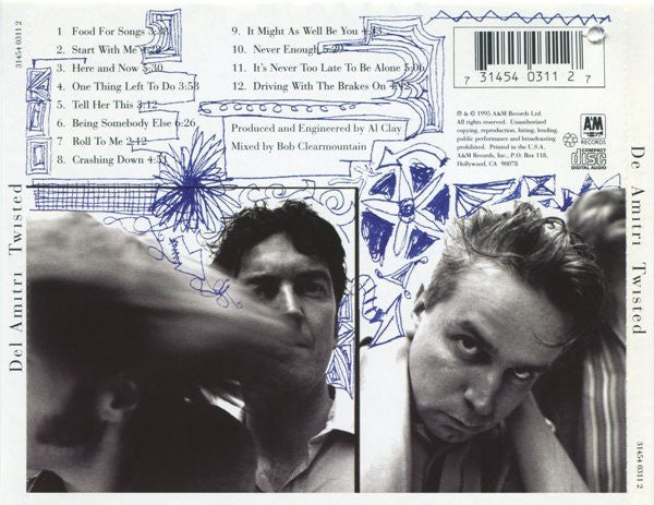 Del Amitri : Twisted (CD, Album, DAD)