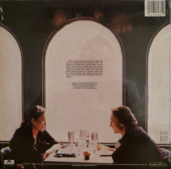 John Lennon & Yoko Ono : Heart Play: Unfinished Dialogue (LP, 53 )