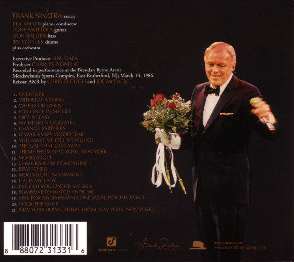 Frank Sinatra : Live At The Meadowlands (CD, Album)