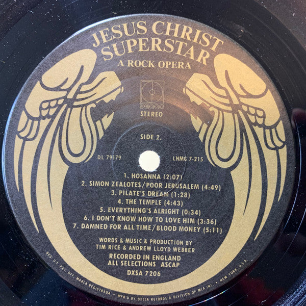 Andrew Lloyd Webber & Tim Rice : Jesus Christ Superstar - A Rock Opera (2xLP, Album, Pin + Box)