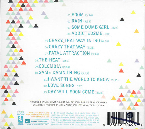 Anjulie : Anjulie (CD, Album, Dig)