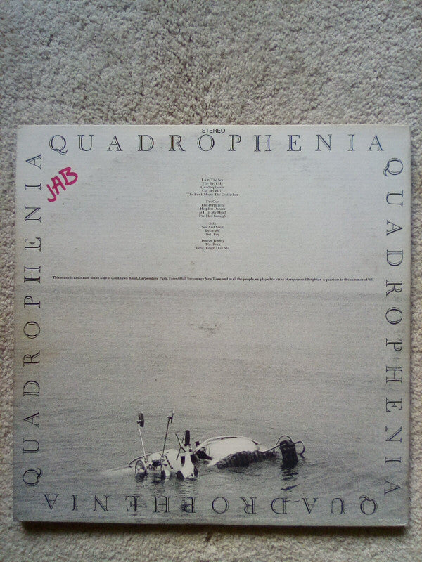 The Who : Quadrophenia (2xLP, Album, RP, Gat)