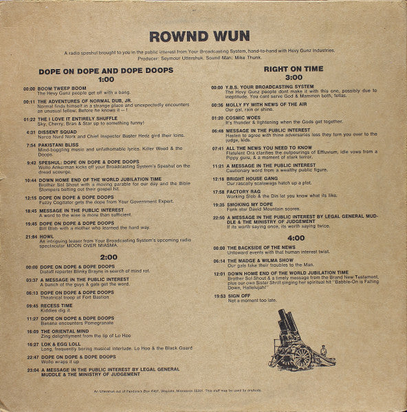 Hevy Gunz Industries : Rownd Wun (2xLP)