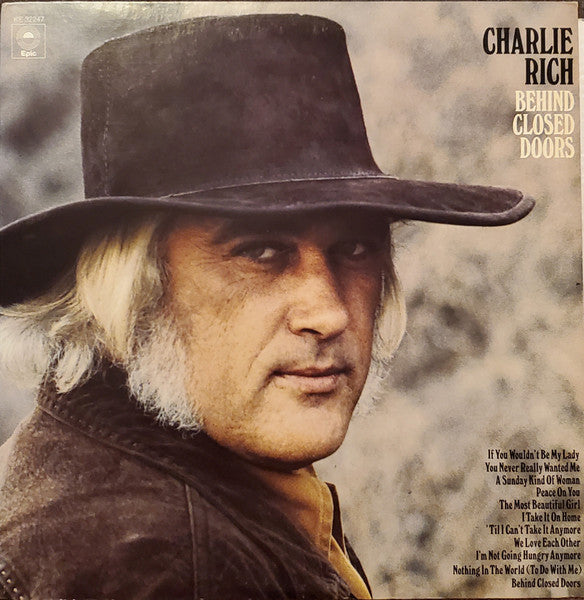 Charlie Rich : Behind Closed Doors (LP, Album, Ter)