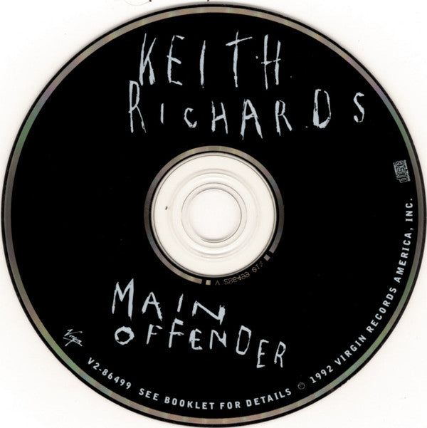 Keith Richards : Main Offender (CD, Album)