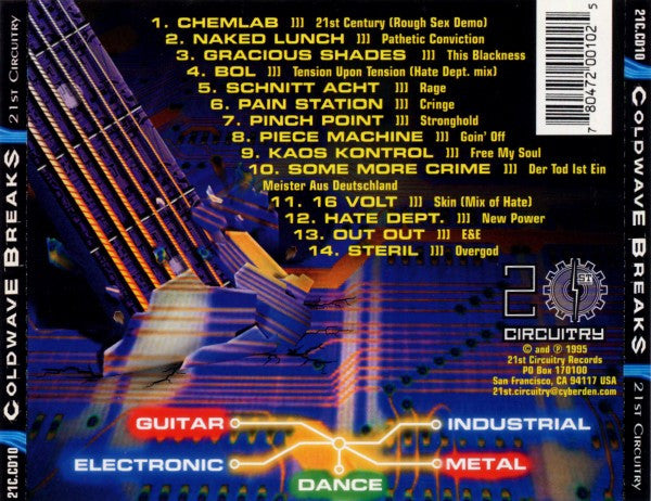 Various : Coldwave Breaks (CD, Comp)