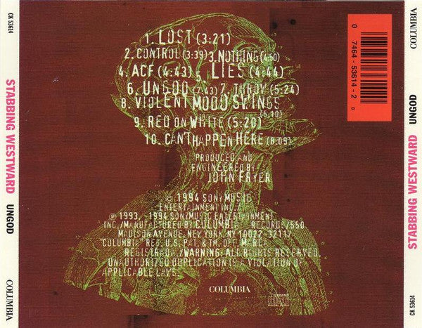 Stabbing Westward : Ungod (CD, Album)