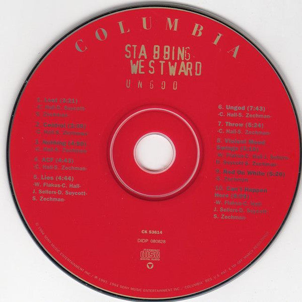 Stabbing Westward : Ungod (CD, Album)