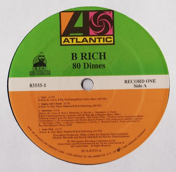 B Rich : 80 Dimes (2xLP, Album)