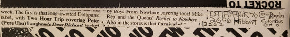 Boys From Nowhere / Two Hour Trip : Rocket To Nowhere / Dear Richard (7", Single, Num)