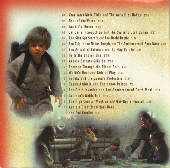 John Williams (4) : Star Wars - Episode I: The Phantom Menace (Original Motion Picture Soundtrack) (CD, Album)