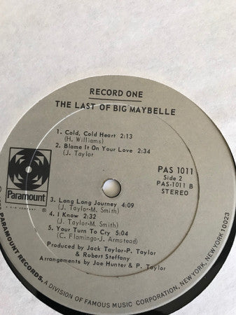 Big Maybelle : The Last Of Big Maybelle (2xLP, Comp)