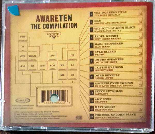 Various : AwareTen (CD, Comp, Smplr)