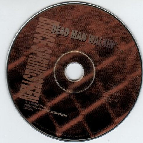Bruce Springsteen : Dead Man Walkin' (CD, Single, Promo)